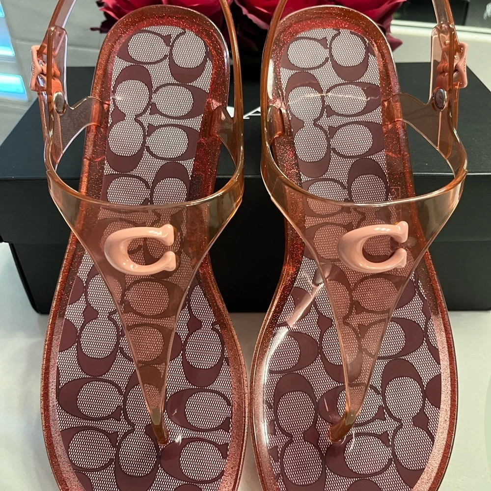 Coach Natalee Jelly Sandals - Picture 3 of 10